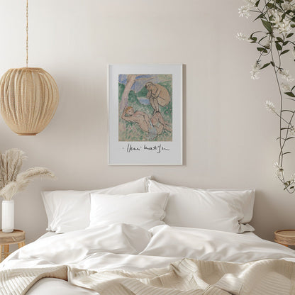 Wandbild Baigneurs