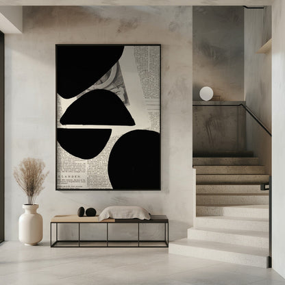 Wandbild Abstrakt Papier VIII