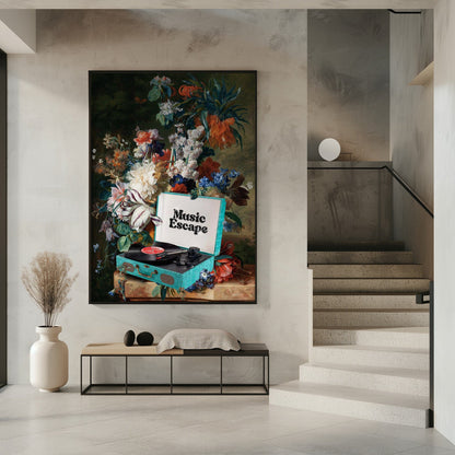 Wandbild Musik Flucht Leinwandbild