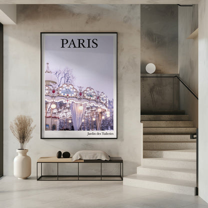 Wandbild Parisjardin Ratioiso Leinwandbild