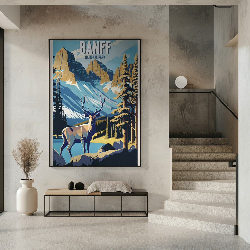 Wandbild Nationalpark Banff
