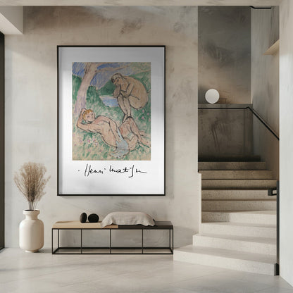 Wandbild Baigneurs