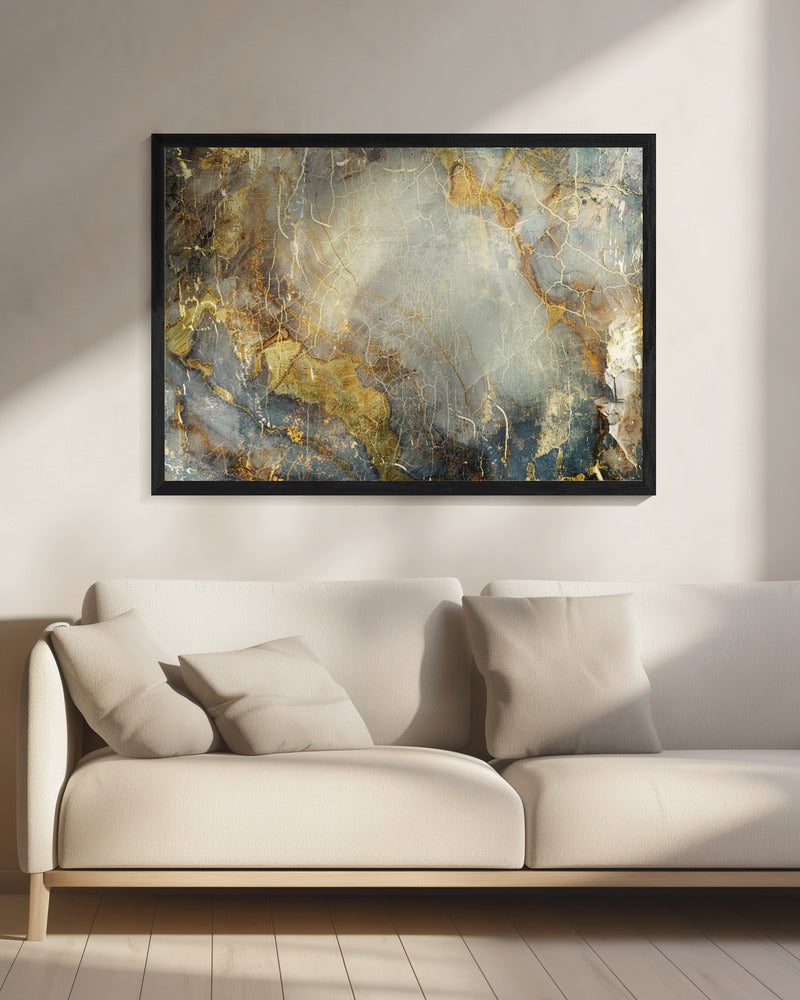 Wandbild Abstrakte Marmorkunst Illustration 02