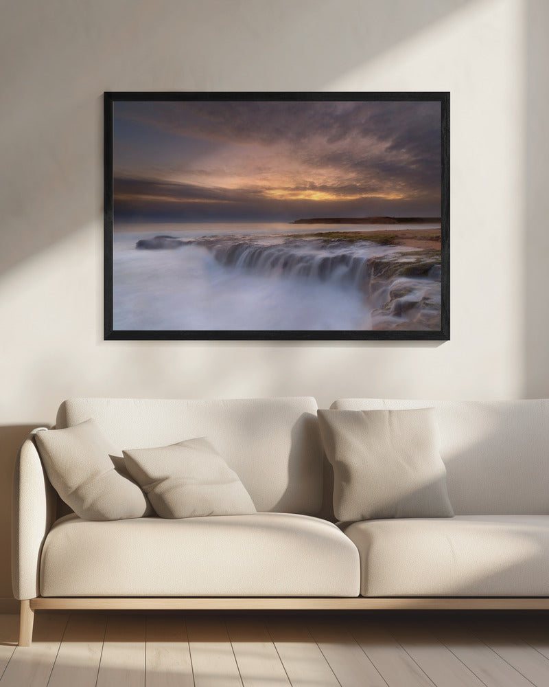 Wandbild Wasserfall