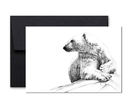 Polar Bear Smiling Greeting Card