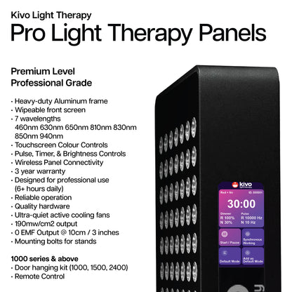 Kivo Pro 300: Ultimate Portable Red Light Therapy Panel