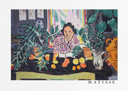 Wandbild Interieur mit etruskischer Vase 1940