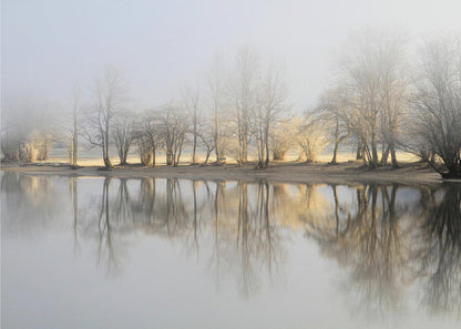 Wandbild Januar Morgen
