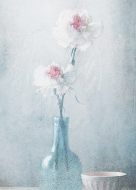 Wandbild Freundschaft in Blumen