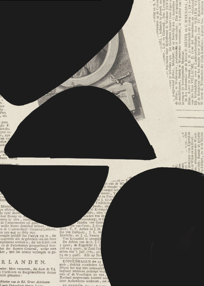 Wandbild Abstrakt Papier VIII