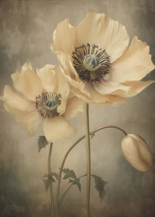 Wandbild Mohnblumen 20