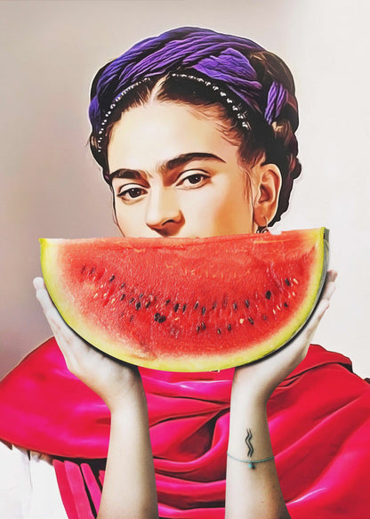 Wandbild Wassermelone Frida