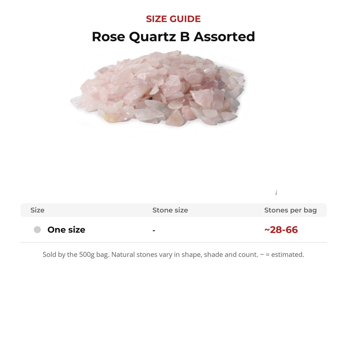 Rose Quartz B Assorted