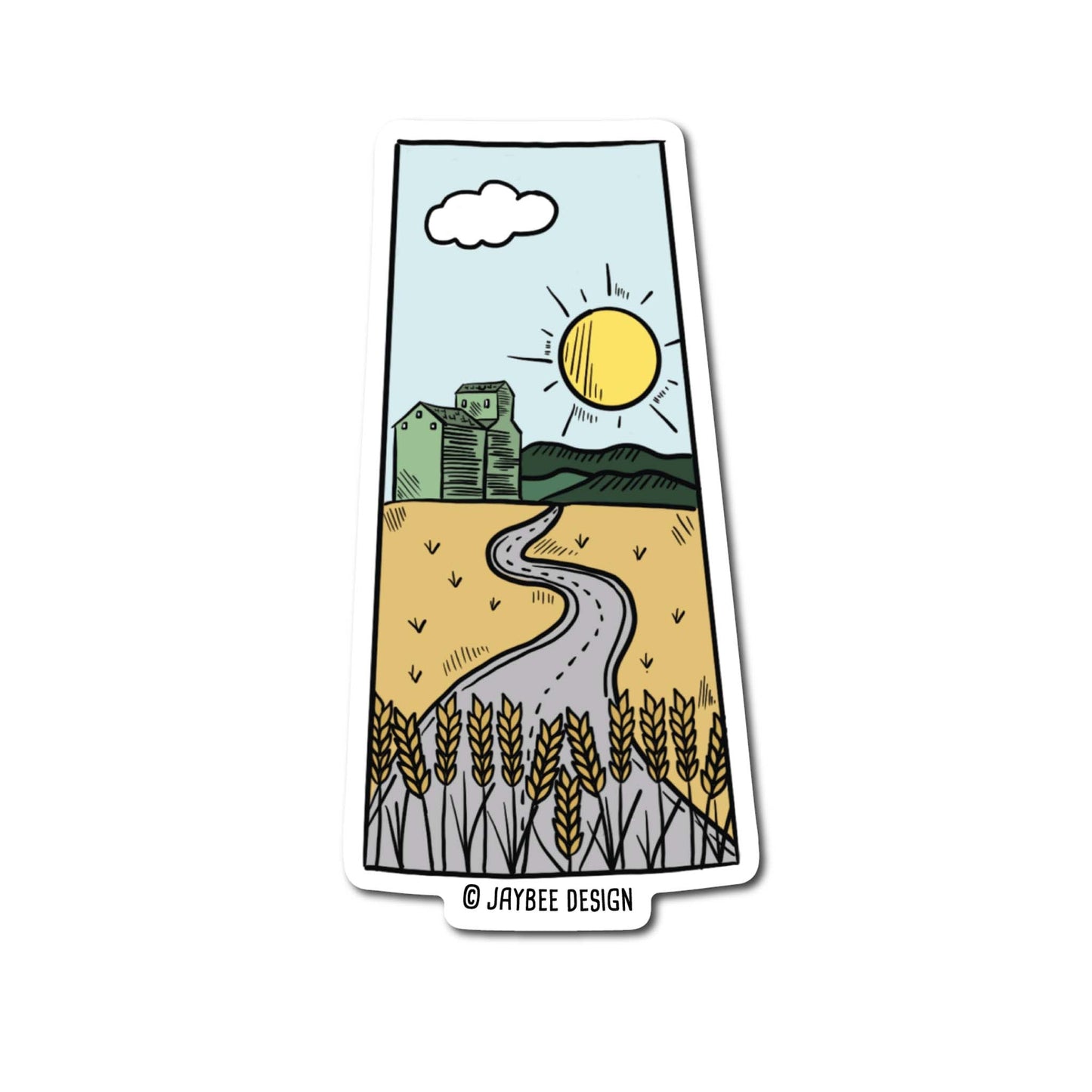 Saskatchewan Wheat Fields Magnet