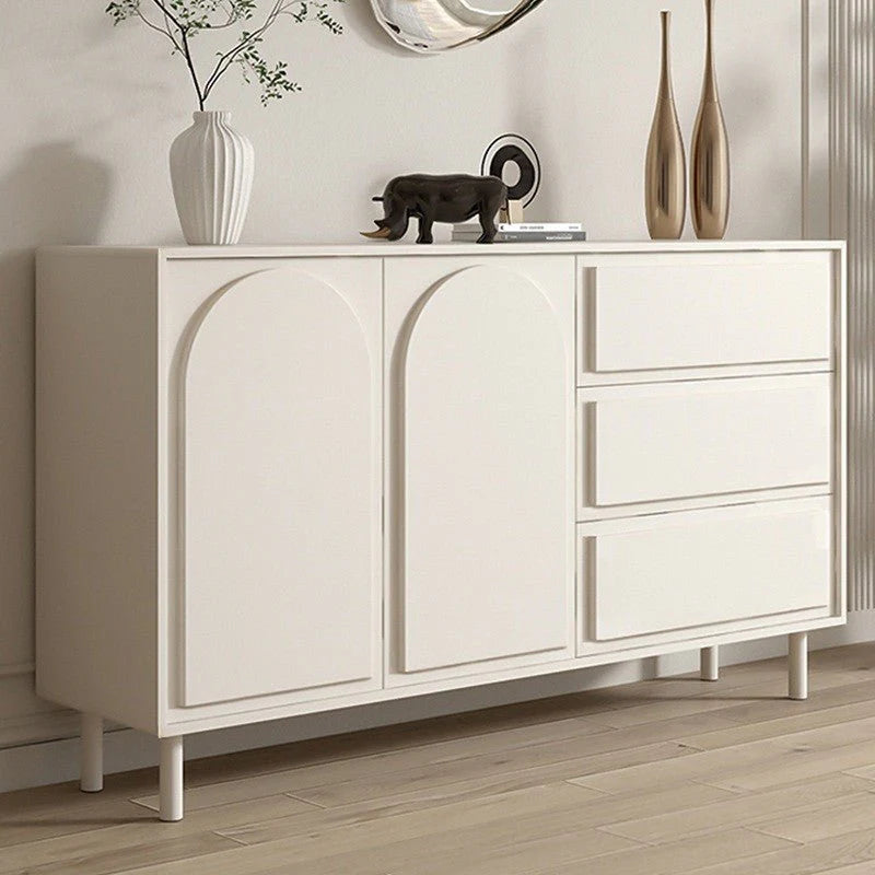 SC53 Weißer Schuhschrank
