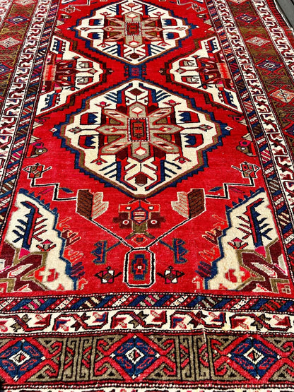 Shirin | 5' 3" x 8' 6" | Vintage Persian Meshkin Rug