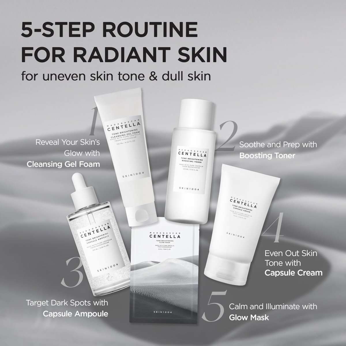 SKIN1004 Madagascar Centella Tone Brightening Capsule Ampoule 100ml