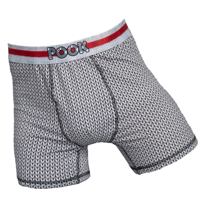 Pook Men's Boxers (3 PACK) - Black, Moose, Grey Pook