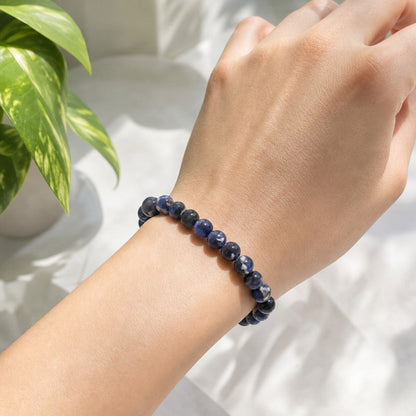 Sodalite E Round Bracelet - 8mm