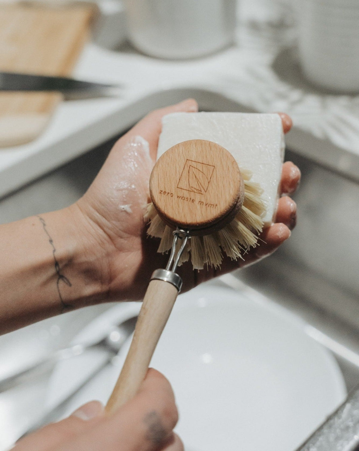 Solid Dish Soap Bar | Unscented