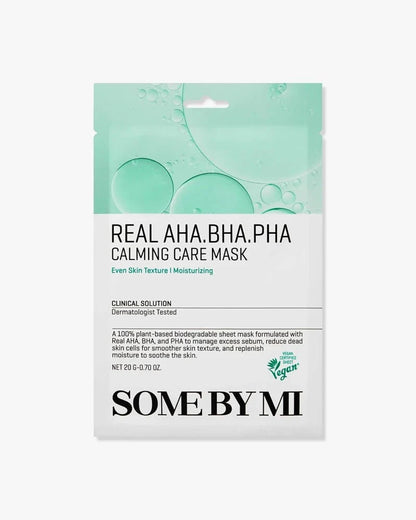 SOME BY MI Real AHA/BHA/PHA Calming Care Mask 20g