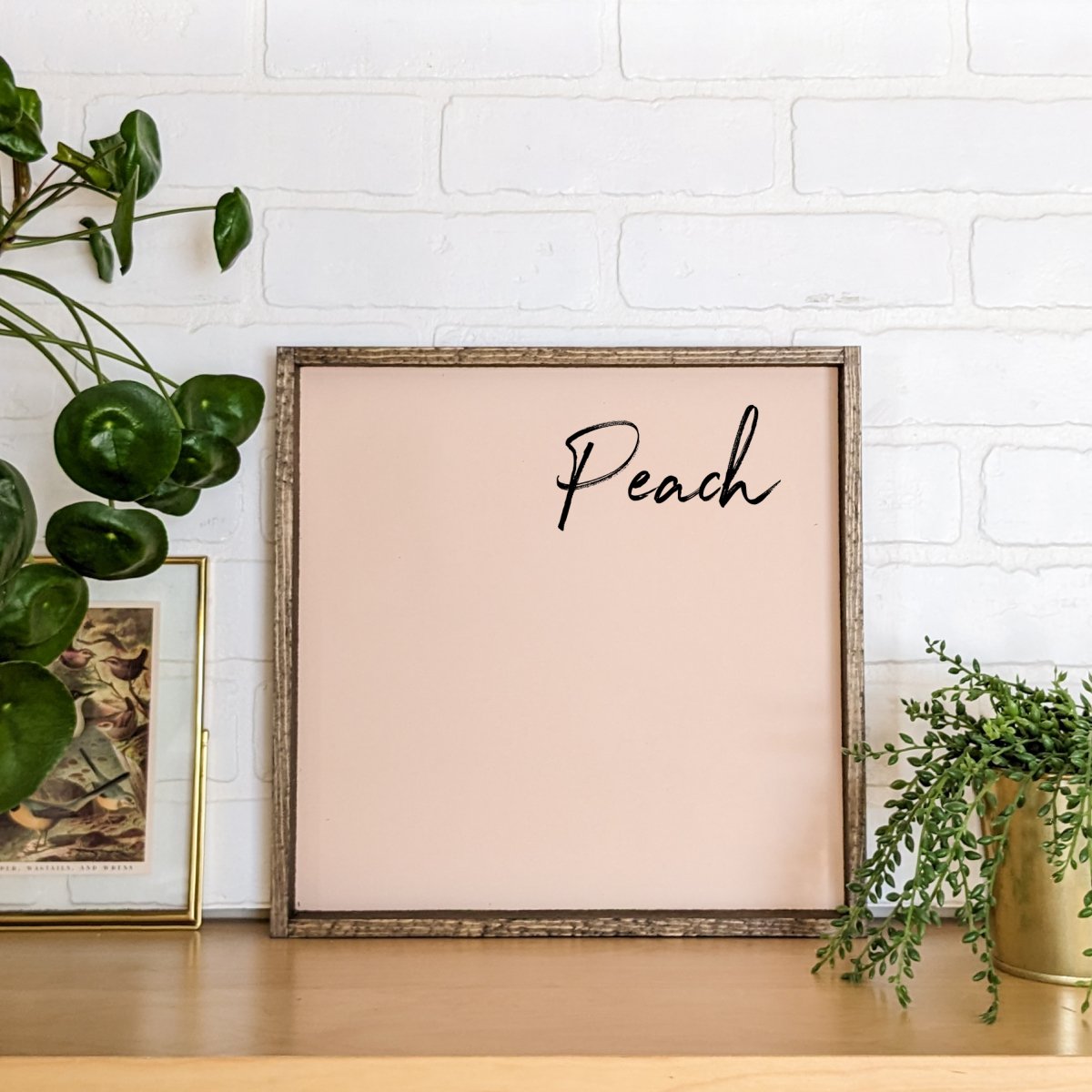 The World Needs Who You Were Made To Be Wood Sign
