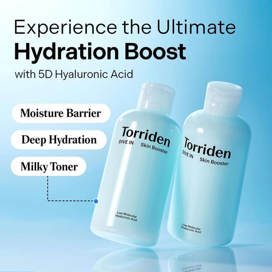 Torriden Dive-In Low Molecular Hyaluronic Acid Skin Booster 200ml