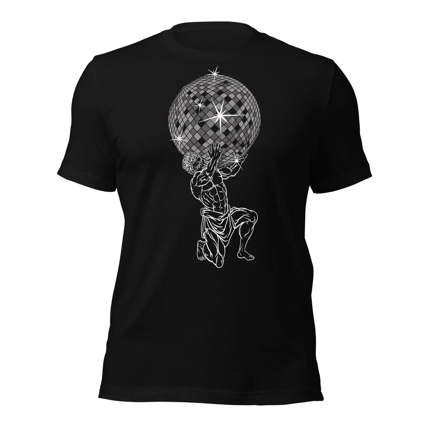 Atlas in der Disco T-Shirt