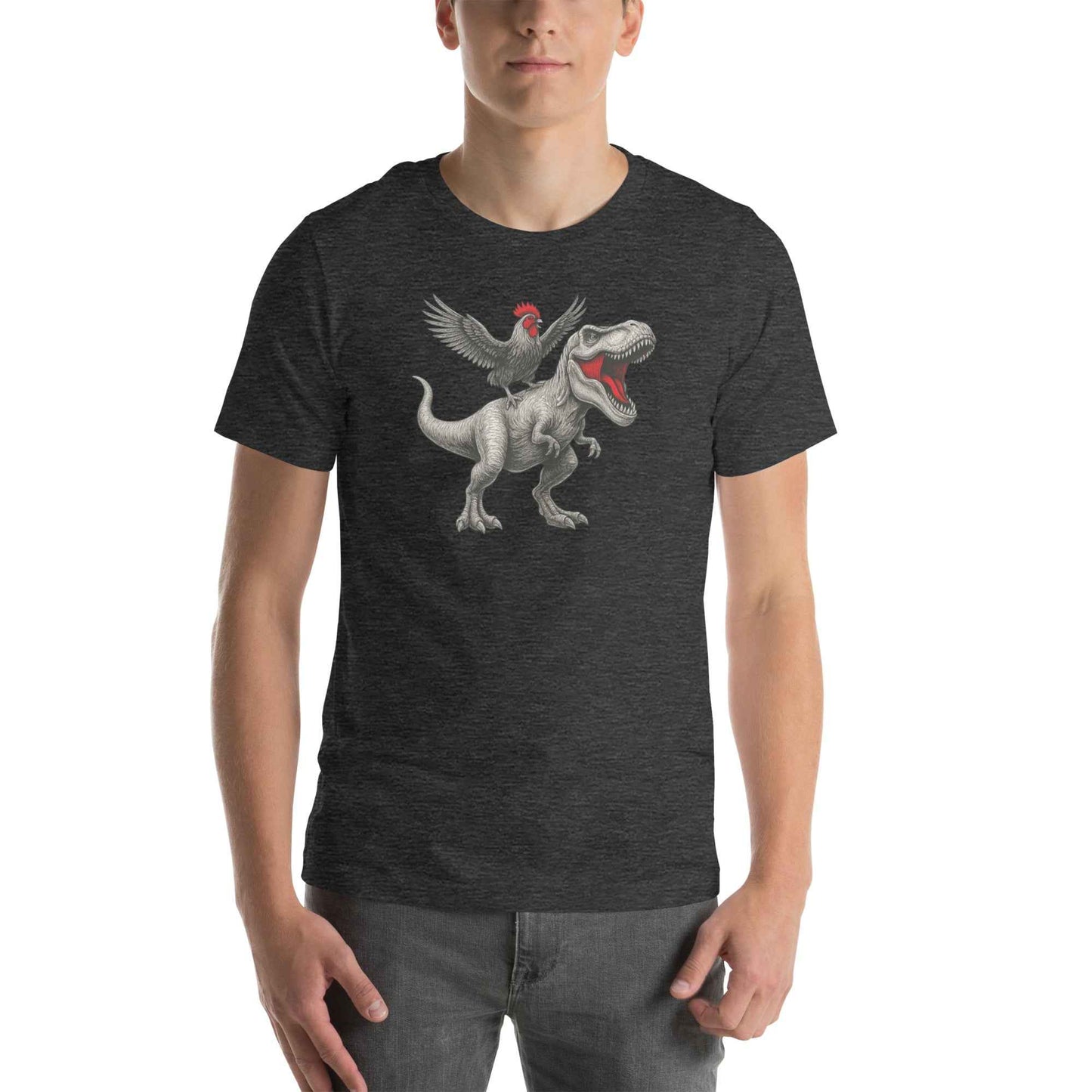 Chickasaurous Unisex t-shirt