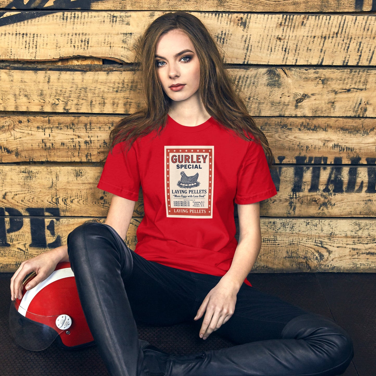 Retro G.M.C.C Laying Formula Unisex t-shirt