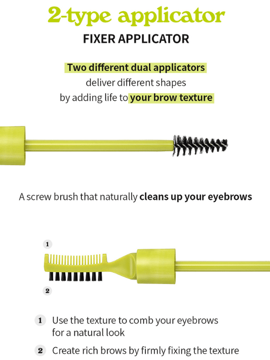 unleashia Shaper Pomade Eyebrow Fixer 8g - No.1 Clear
