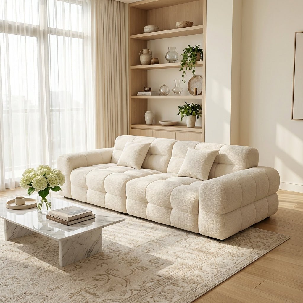 Vancouver Frosted Stoffsofa