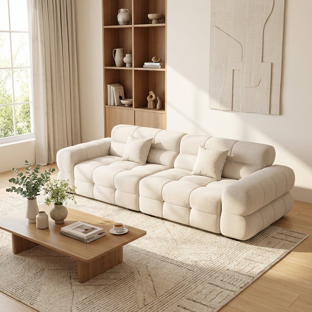 Vancouver Frosted Stoffsofa