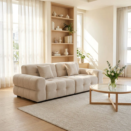 Vancouver Frosted Stoffsofa
