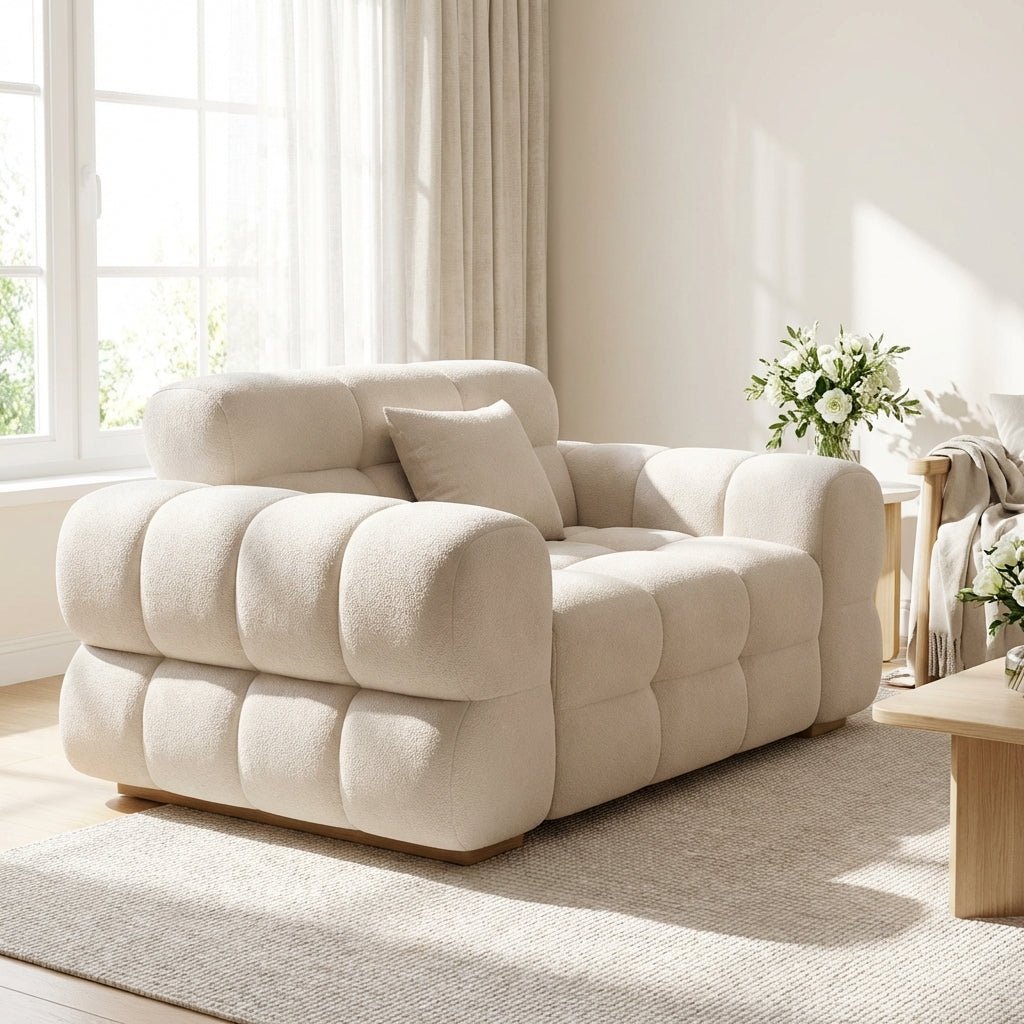 Vancouver Frosted Stoffsofa