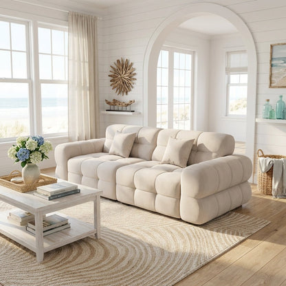 Vancouver Frosted Stoffsofa
