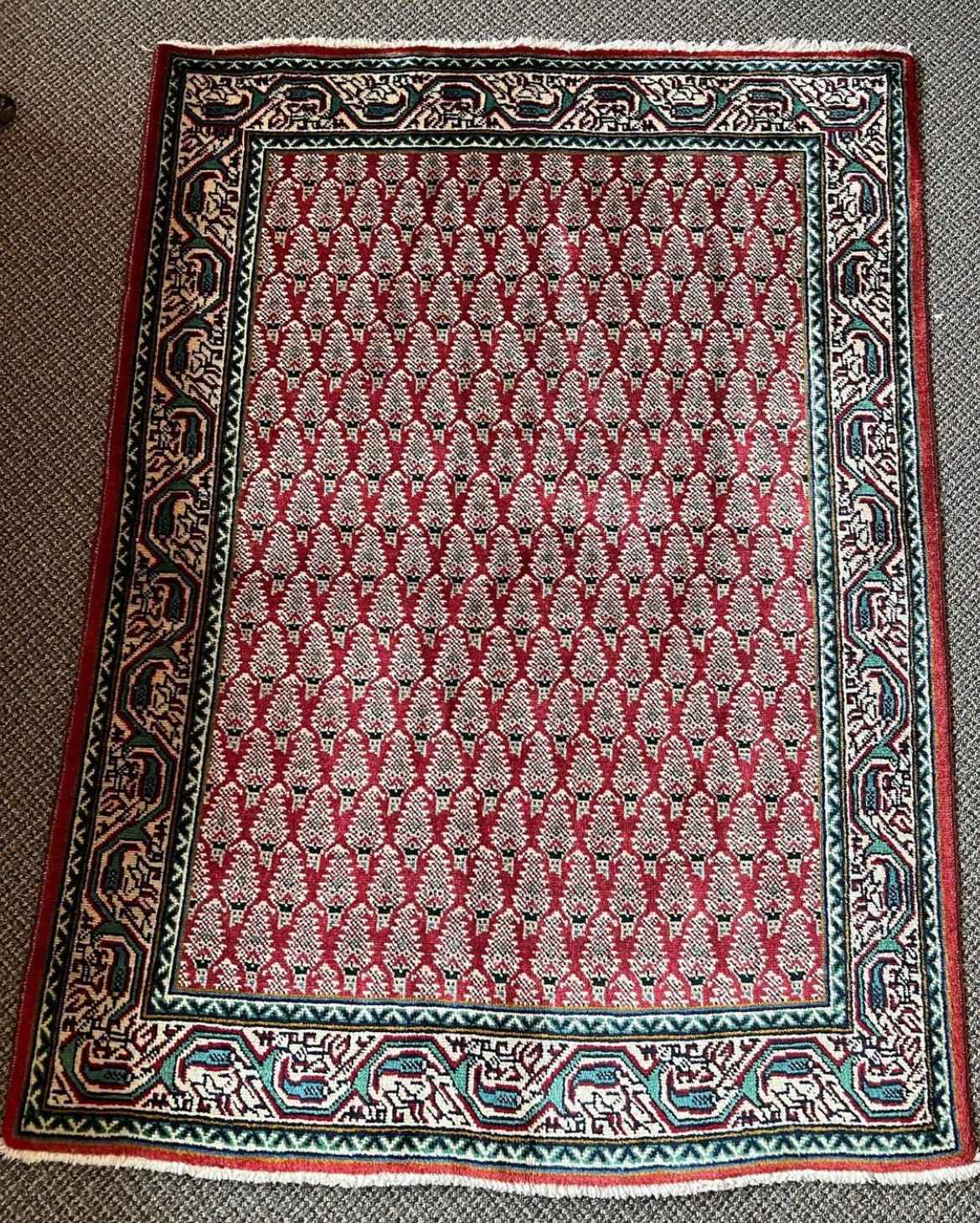 Vintage Tabriz Rug | 5' x 3"