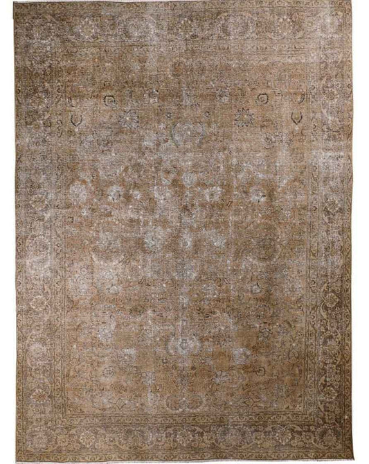 Vintnge Tabriz Rug |  9' 2" x 12' 11"