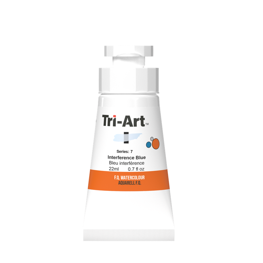 Tri-Art Water Colour Tubes - Interference Blue