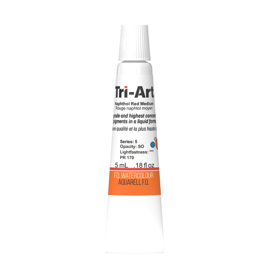 Tri-Art Water Colours - Naphthol Red Medium