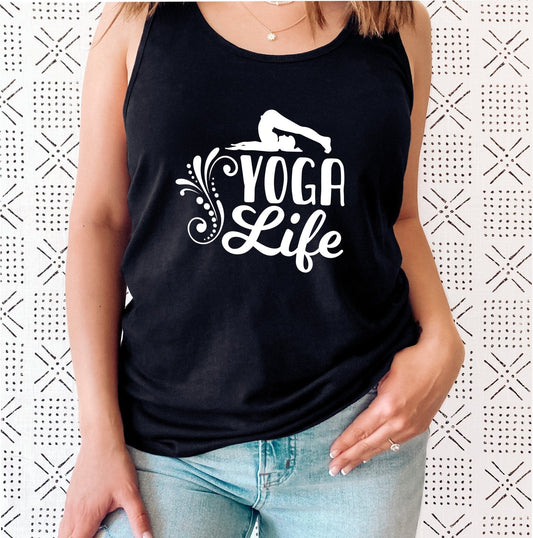 Yoga Life Racerback Tank Top
